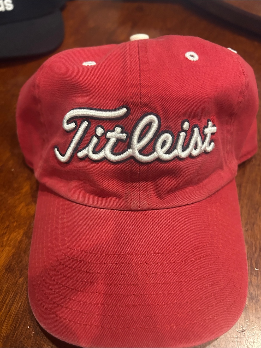 Titleist Red Cap with White Logo USA Flag Cap O/S Ryder Cup US Open